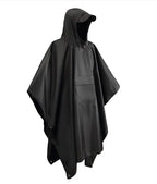 3 in 1 Raincoat Suit EVA Cloth Raincoat Waterproof Poncho Logo Decoration Hat Rain Jacket Outdoor Activity Hiking Made Polyester