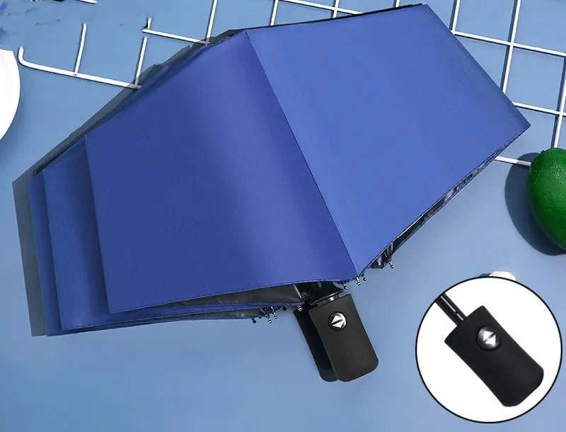 Portable 3-Folding Anti UV UPF50+ Windproof Waterproof Umbrella Portable for Travel Wholesale Custom Logo Printing