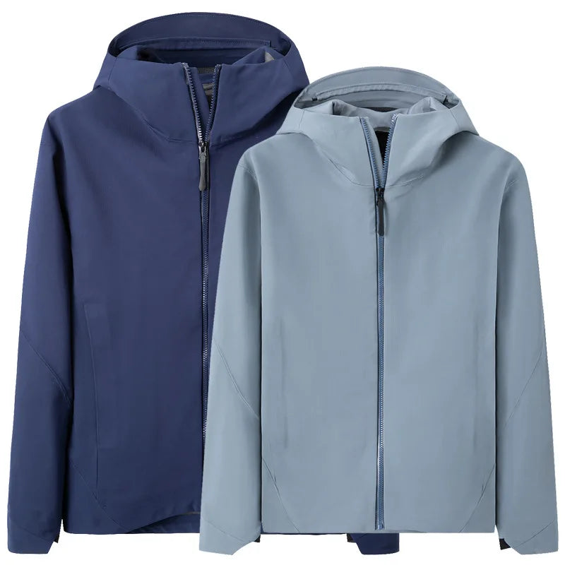 Polyester Waterproof Rain Jacket Windproof High Quality Rain Suit for Men Women Main image