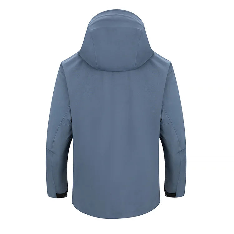 Customized Men's Polyester Waterproof Jacket for Hiking and Travel for Adults Secondary image