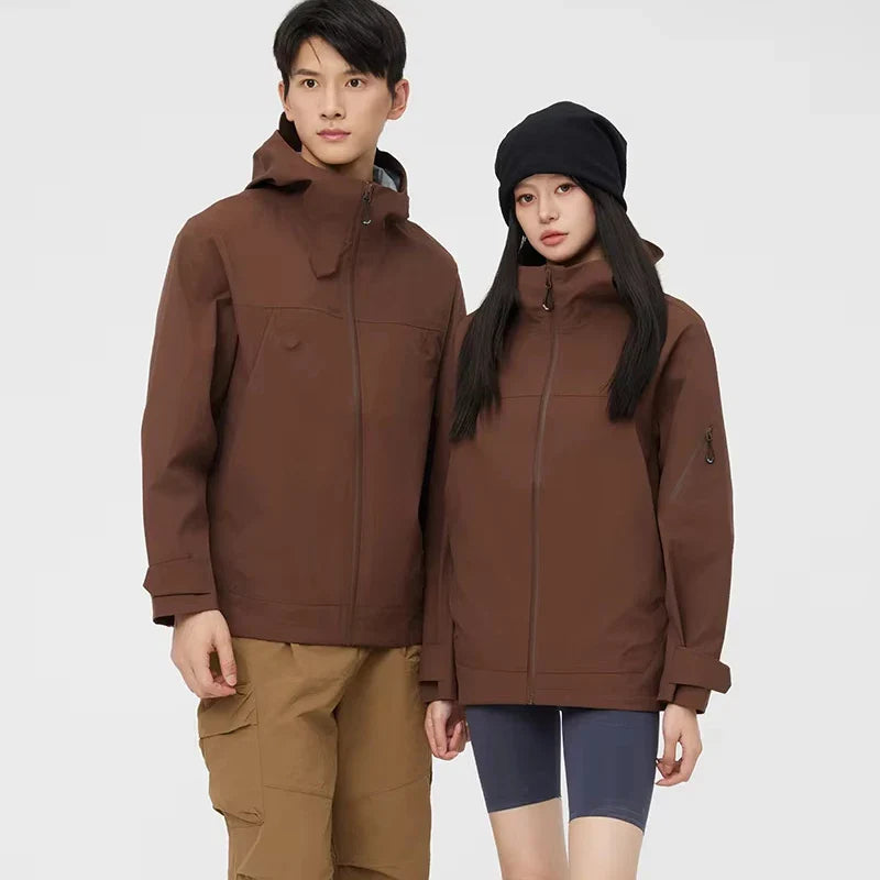 High Quality Unisex Waterproof Windproof Breathable Outdoor Jacket Polyester Sports Jackets