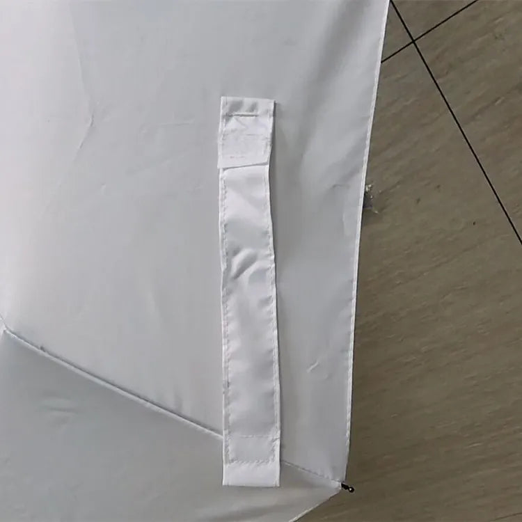 Wholesale Fashion Character Fashionable Wooden Handle Umbrella 6K Panels Printed Logo Plain White Fabric Sun Umbrella for Kids