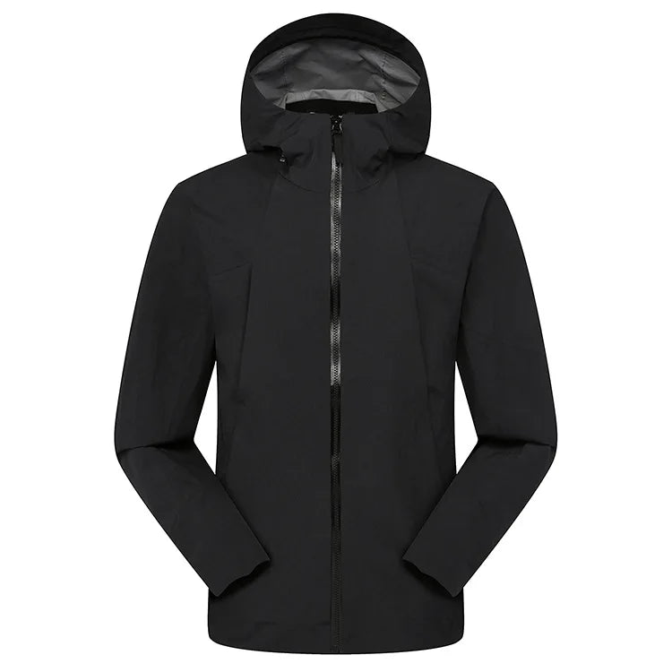 High Quality Windbreaker Waterproof Windproof Jacket With Trilaminate Fabric Customized Windbreaker With Embroidery logo