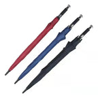 Delux Brand High Quality Custom Logo Printing Golf Umbrella Windproof Rolls Royce 12K Pongee Panels UV Rubber Factory Big Size