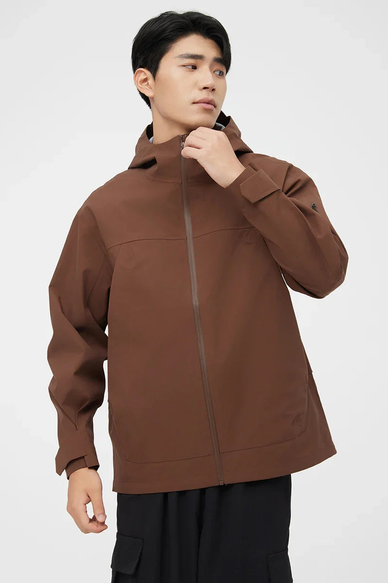 High Quality Unisex Waterproof Windproof Breathable Outdoor Jacket Polyester Sports Jackets Secondary image