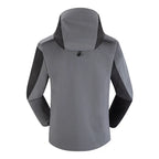 Men's Lightweight Polyester Softshell Windbreaker Jacket Waterproof  for Outdoor Hiking and Travel