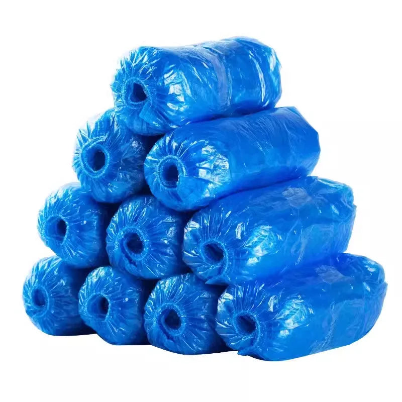 PE Disposable Non-Slip Durable Boot & Shoe Covers Outdoor Indoor Protection for Home Floors Shoes Adults Summer Winter