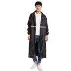 Long PVC Raincoat Custom Design Emergency Poncho Waterproof Suit for Men