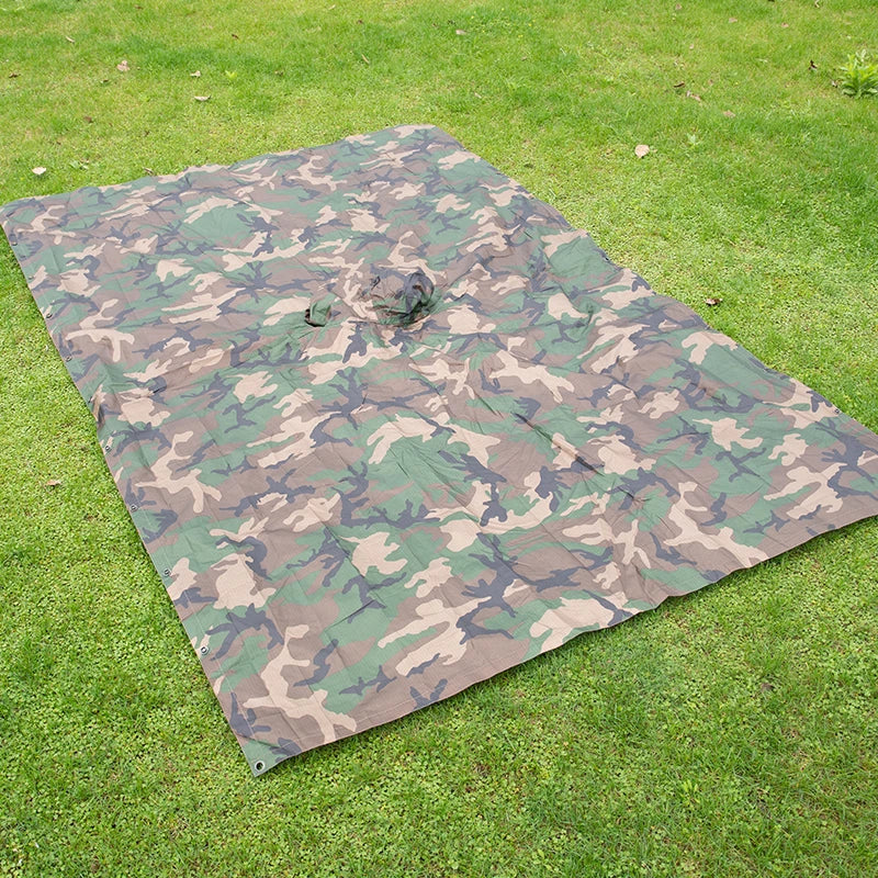 Fashion Waterproof  Full-Printed Three-in-One Variable Canopy Adults Travel Hiking Single-Person Rainwear Custom  Logo Raincoat