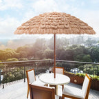 Bohemia Style Beach Umbrella 9 Feet Outdoor Beach Hawaii Tiki Grass Sun Umbrella Parasol