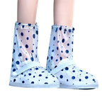 High Quality PVC Rain Boot With Reflective Antislip Custom Logo Unisex Shoe Covers All Seasons-for Winter Summer Autumn Spring