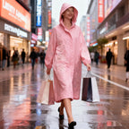 Adult Universal Durable Breathable Windproof Lightweight Waterproof Eco-Friendly Polyester Raincoat 10000 mm All Seams Taped