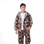 Men's Waterproof Cycling Jacket Custom Rainwear Suit With Logo Adult EVA Rain Coat Rain Suit for Outdoor Activities