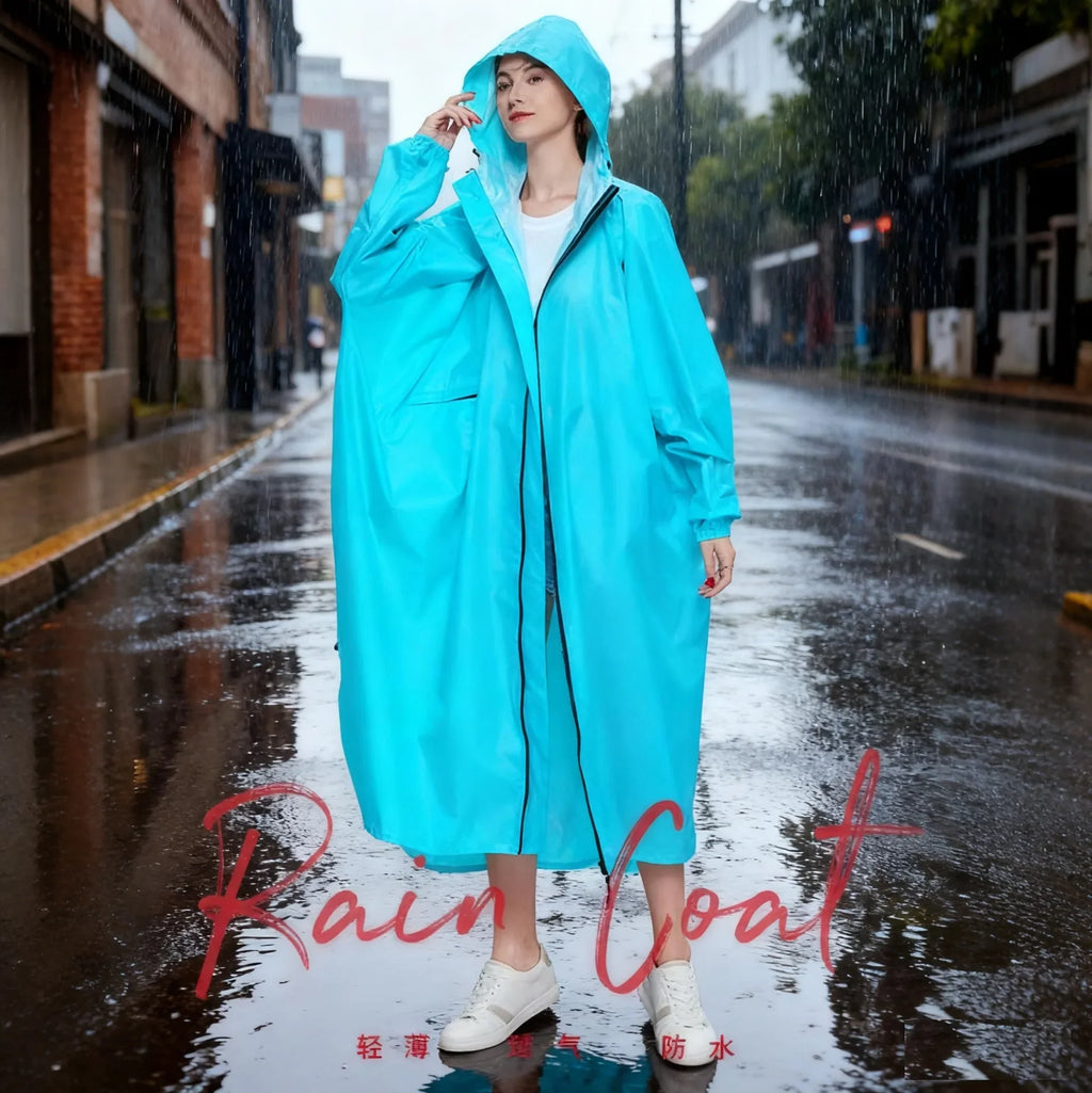 2025 Women's Men's Girls' Simple Breathable Windproof Lightweight Reusable Waterproof Raincoat for Cycling Hiking Outdoor Sports