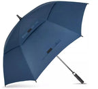 Modern Extra Large Oversize Double Canopy Golf Umbrella Automatic Open With Stick Windproof and Waterproof Design for Travel