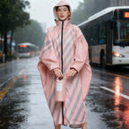 2025 Women's Men's Adult Simple Windproof Lightweight Reusable Waterproof Raincoat for Cycling Hiking Walking Outdoor Activities