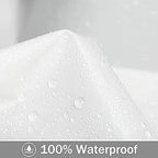 EVA 2-Pack Lightweight Rain Jacket Waterproof Adult/Kids Ponchos Logo Decoration Reusable Raincoats Hoods Sleeves Girls