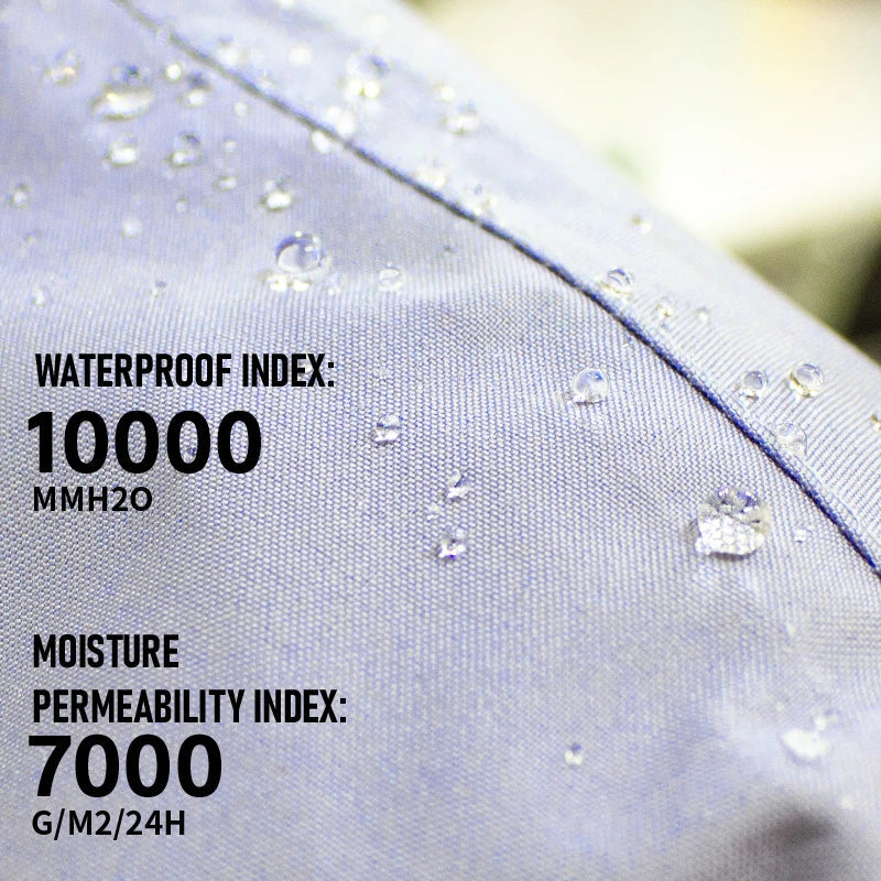 Unisex Rain Jacket With Big Pocket Custom Logo Print Waterproof Hooded Outdoor Poncho Single Layer Rain Wear Raincoat Adjustable