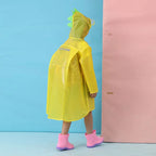 New Style High Quality Waterproof Raincoat for Kids Factory Supply Healthy Portable Cartoon Printing Reusable
