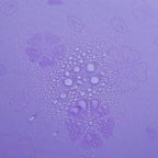 Creative Three-Fold Lotus Leaf Edge Sunshade Umbrella Watercolor Blooms Strong UV Protection Black Glue Customizable Logo