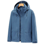 Men's Women's High Three-in-One Outdoor Diving Suit Windproof Waterproof Nylon Raincoat Travel Rain Featuring Polyester Logo