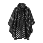 Women's Disposable Waterproof Raincoat Pockets Portable Poncho Fishing Hiking Colorful Flower Style Clothing Adults Girls