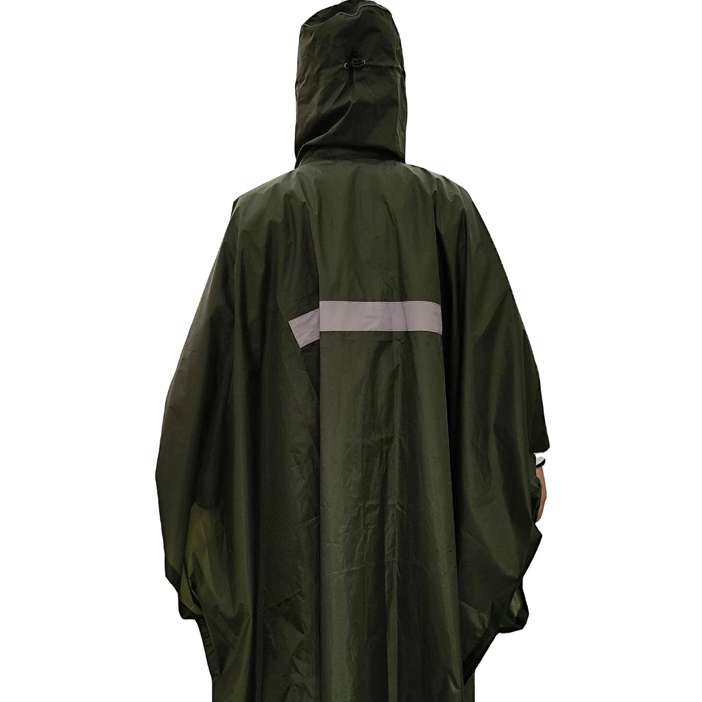 Use on Rainy Aumbrella Days Raincoat Fashionable Rain Gear Poncho New for Outdoor Travel Waterproof PVC Style Ecumbrellaly Adult