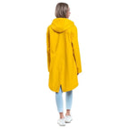 Hot Sale PU Rain Jacket Long PVC Coat With One Pocket for Rainy Outdoors XXL Size for Tours