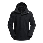 Custom Men's Hiking Softshell Jacket Waterproof Outdoor Raincoat for Climbing and Sports