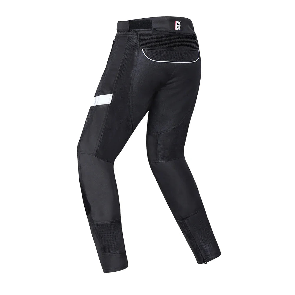 Dualspor Men's Sportswear Motorcycle Riding Pants Unisex Insulated Hip Protection Trousers Removable Thickened Windproof XS