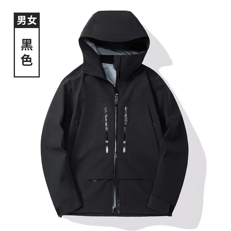 Cheap Wholesale Softshell Soft Shell Mens Waterproof Jacket 10000mm Waterproof Rain Jacket Secondary image