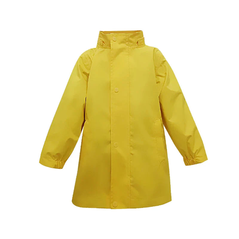 Unisex Lightweight Rain Jacket Hooded Raincoat Poncho Custom Transparent Raincoat Jacket for Kids Bike Rider for Girls Secondary image