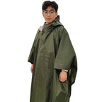 Use on Rainy Aumbrella Days Raincoat Fashionable Rain Gear Poncho New for Outdoor Travel Waterproof PVC Style Ecumbrellaly Adult