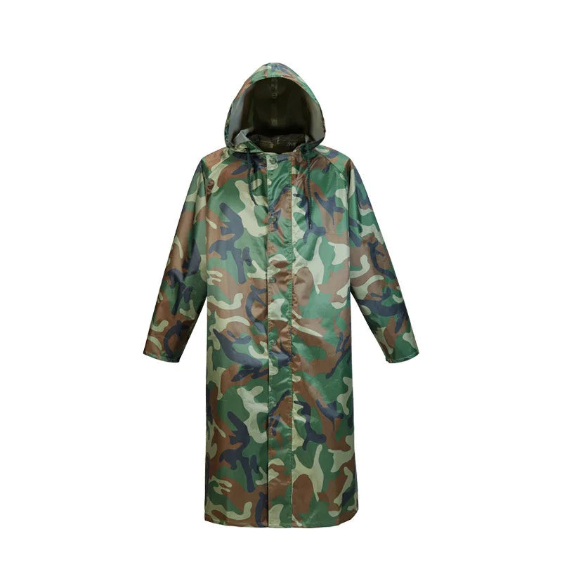 Factory Price Custom Poncho Raincoat for Adults Waterproof With Reflective Tape High Quality Reusable XXL Size for Hiking Main image