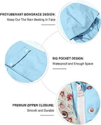 Customized Kids Rain Jacket Waterproof Windproof Hooded Rubber Raincoat Boys Girls XXL XXXL Children's Rainy Days Customized