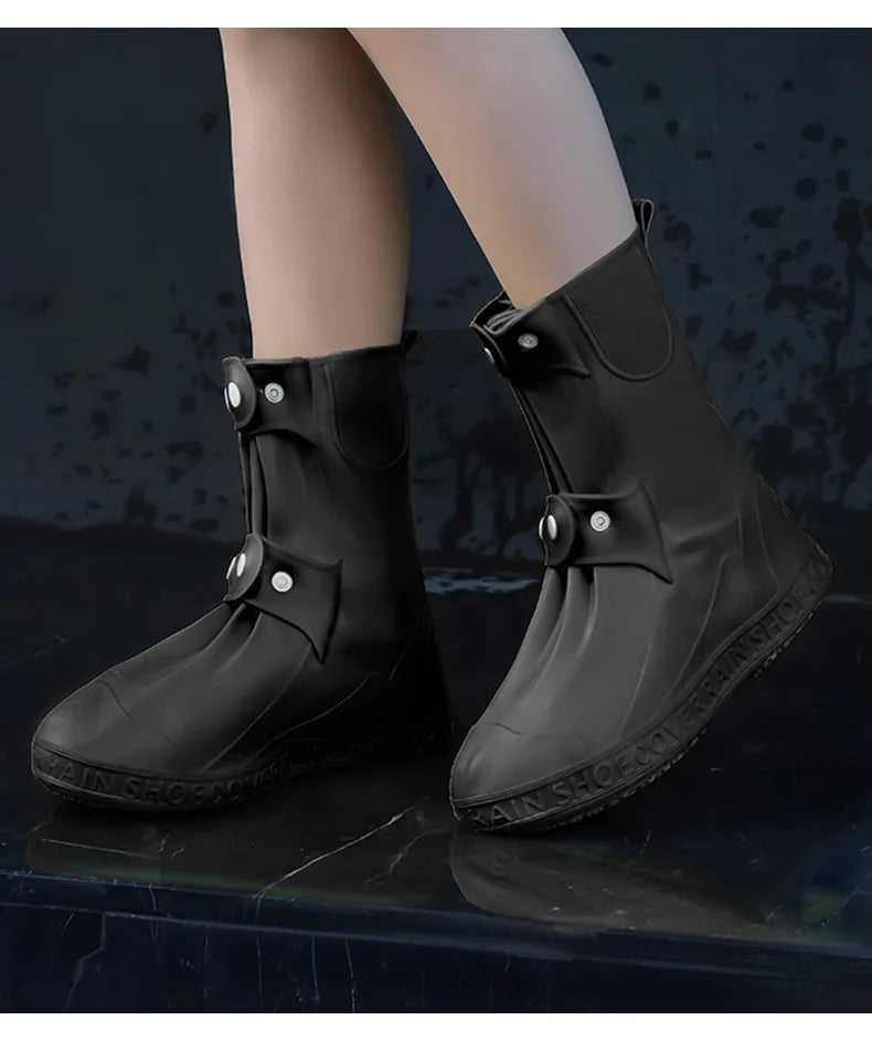 High Quality Unisex TPE Silicone Boot Protectors Waterproof Rain Resistant Shoe Cover
