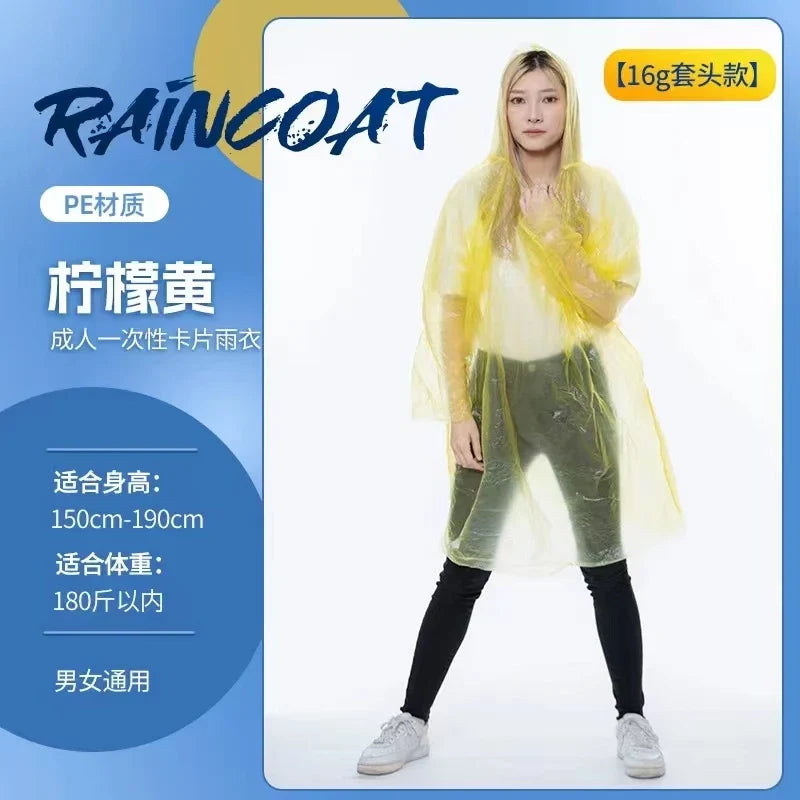 Upgraded Portable Disposable Raincoat Ball, Compressed Raincoat Ball for Children and Adults