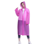 Factory Price Stock Adult EVA Plastic Raincoat Custom Logo Transparent Reusable Outdoor Poncho Waterproof Rain Wear Rain Coat