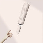 Compact Travel Folding Umbrella Windproof Rainproof Auto Open/Close Anti-UV Plastic Handle Manual Control Pongee Big Travel