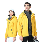 Wholesale Customized XXL Men's Cycling Rain Jacket Waterproof Windproof and Warm Fashionable Rainwear for Hiking Adult Size