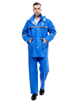 Wholesale PVC Reflective Rain Jacket Breathable Waterproof Clothes