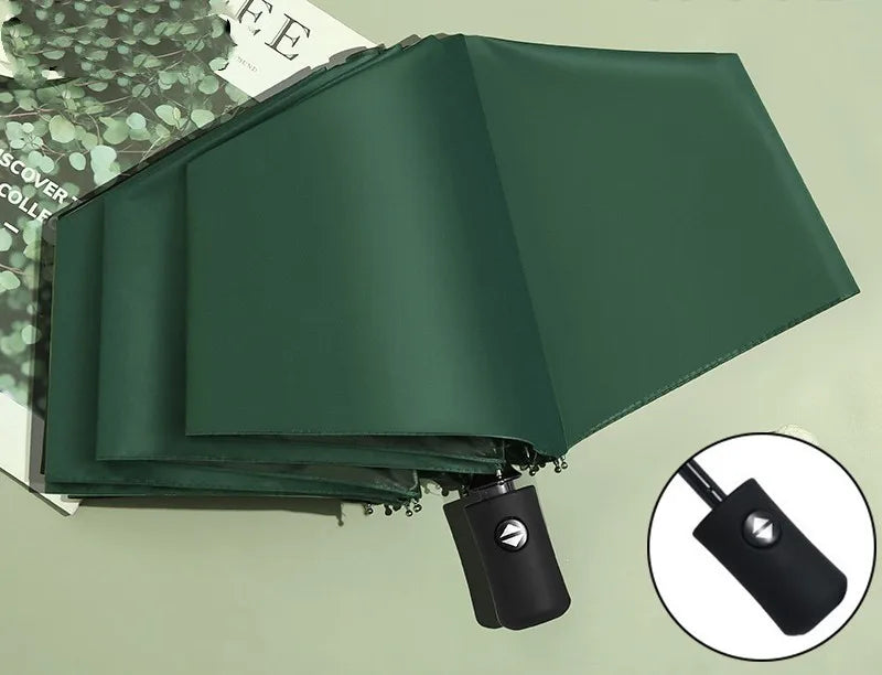 Portable 3-Folding Anti UV UPF50+ Windproof Waterproof Umbrella Portable for Travel Wholesale Custom Logo Printing