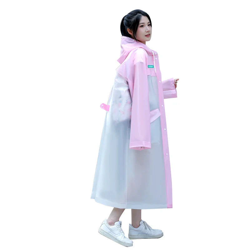 Latest Design PVC Raincoat Waterproof Poncho Economical Bicycle Cycling Motorcycle Riding Cover Reusable Hiking Work Outdoor