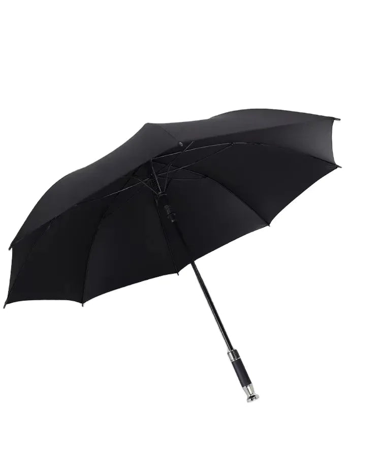 Delux Brand High Quality Custom Logo Printing Golf Umbrella Windproof Rolls Royce 12K Pongee Panels UV Rubber Factory Big Size Main image