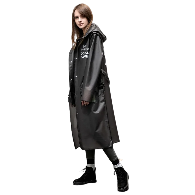 Customized Hot Sale Fashion Factory Supply Waterproof  Adult Raincoats for Women Poncho Bicycle Long Raincoats Jacket Bike Rain