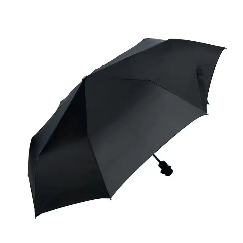 Factory Price Black Coating 3 Folding Full  Auto Open  Umbrella  Rainy and Sunny Umbrella UV protection