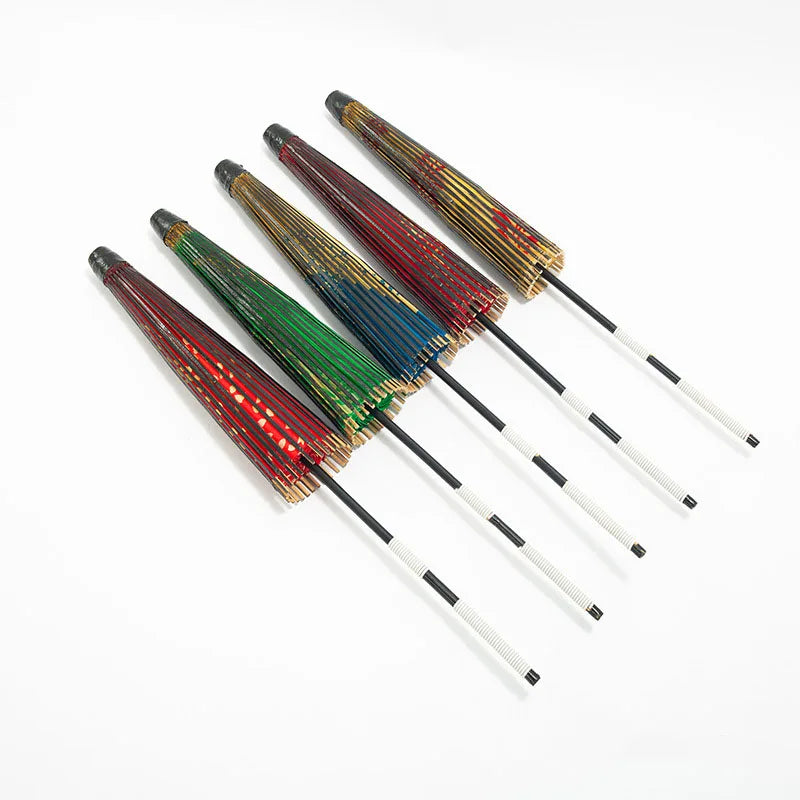 Bamboo Rib  Craft Umbrella  Chinese Traditional Oil Paper Umbrella Hand Made Umbrella