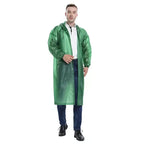 Factory Price Reusable Pvc Hooded Raincoat Waterproof Windproof Long Raincoat Long Rain Jacket