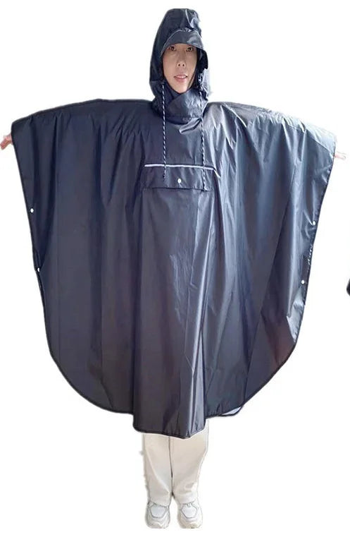 ODM OEM Waterproof  Custom Printing Design Rain Cape  Raincoat Ripstop Tactical Outdoor Use Rain Cover Multifunction Poncho