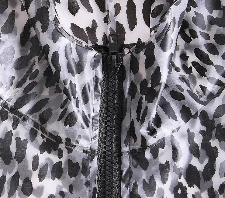 Women's Eco-Friendly Soft TPU Rain Jacket Biodegradable Waterproof EVA Rainwear With Logo for Travel and Rainy Occasions